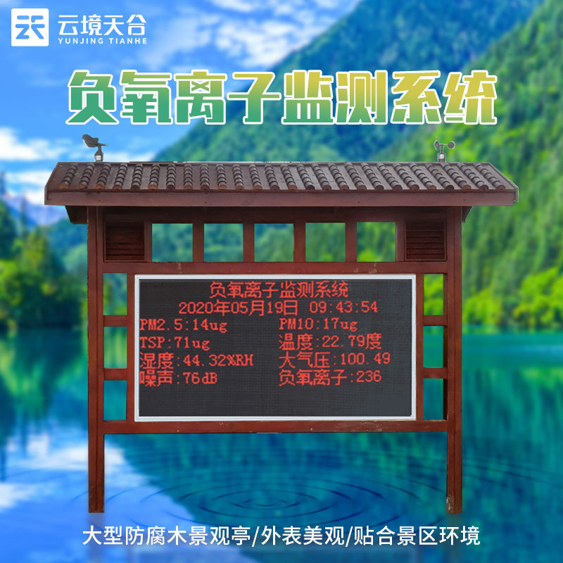 戶外負(fù)氧離子監(jiān)測站TW-FZ4